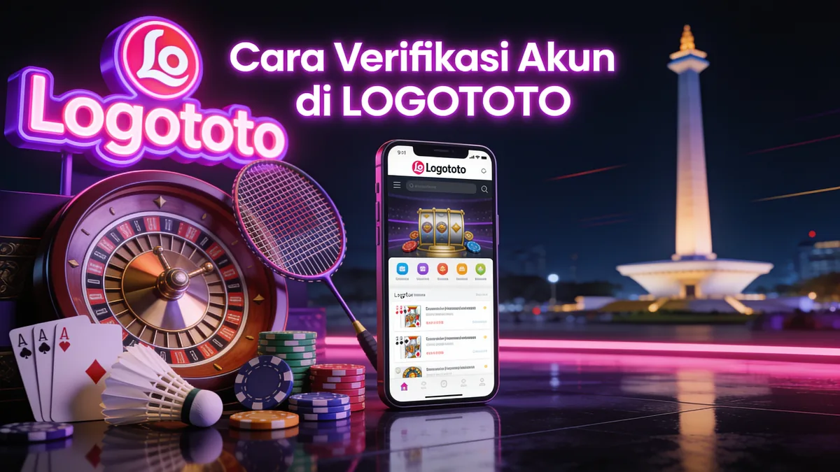 Cara Verifikasi Akun di LOGOTOTO — logototo di Indonesia